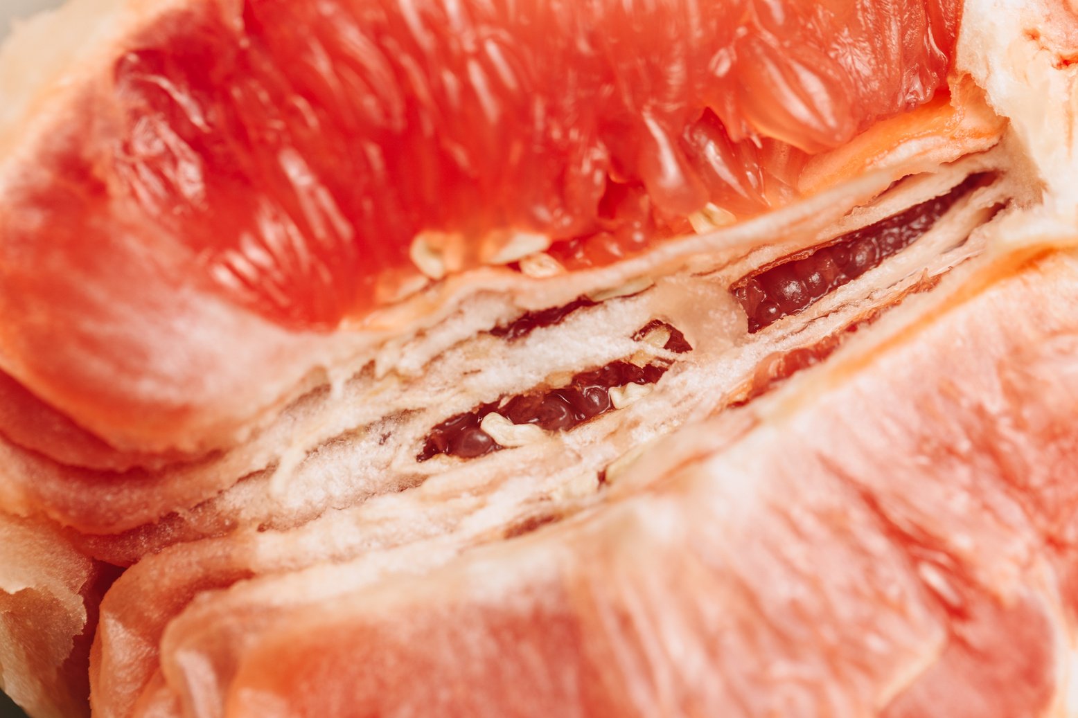 Closeup of Grapefruit